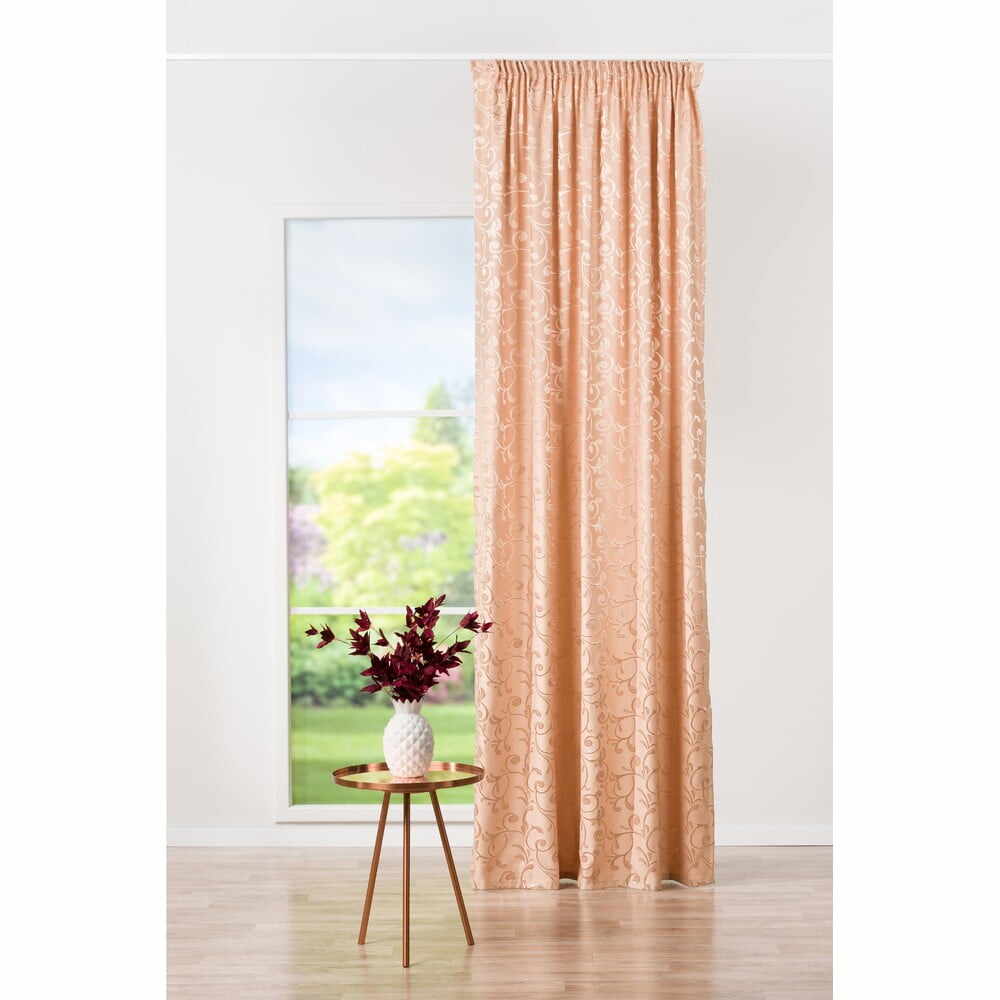 Draperie arămie 140x245 cm Glory – Mendola Fabrics